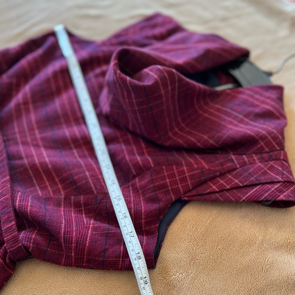 ✨✨‼️ LAST CHANCE! (To be donated)!! Go International Plaid Cowl Neck Dress - Picture 10 of 13